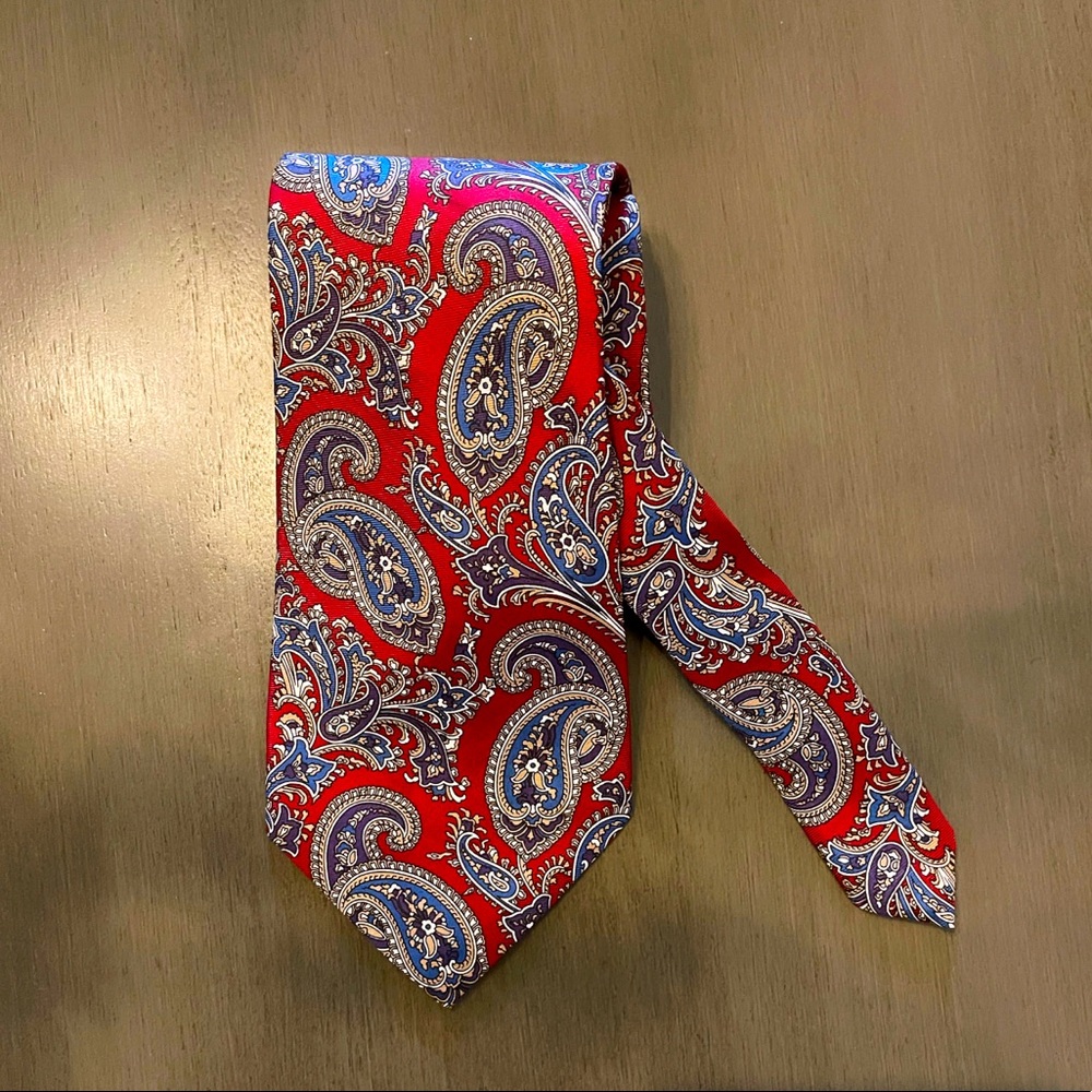 Christian Dior Monsieur VINTAGE Paisley. 100% silk